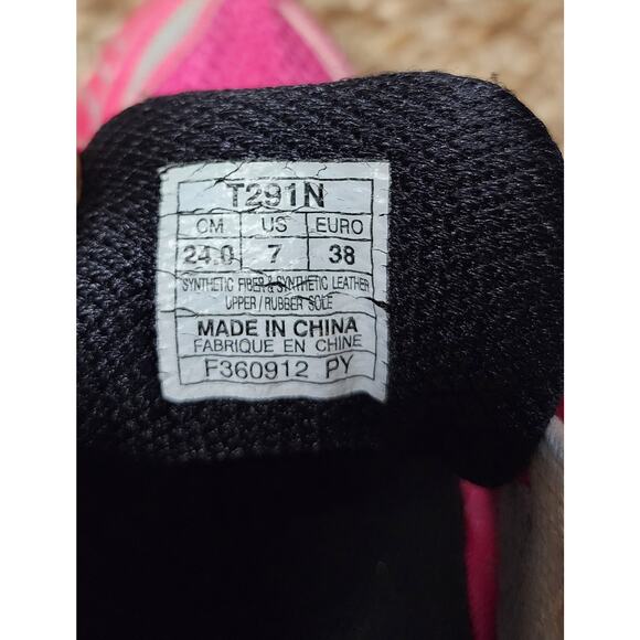 Asics Gel Nimbus 14 Pink Black Athletic Running Shoes Women's Size 7 T291N - Picture 10 of 11